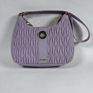 ALDO Lavender Quilted Shoulder Bag Gold Chain Purse NWOT